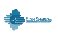 Sign Shares boat logo with blue hands