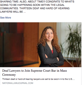 deaf lawyers swear in for the supreme court bar